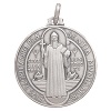 Medalha Sao Bento prata 925