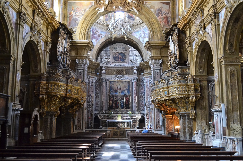 A Igreja de San Gregorio armeno em Nápoles