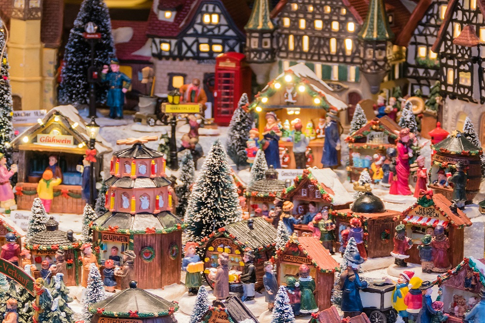 Aldeias de Natal em miniatura: traga a magia do Natal para a sua casa