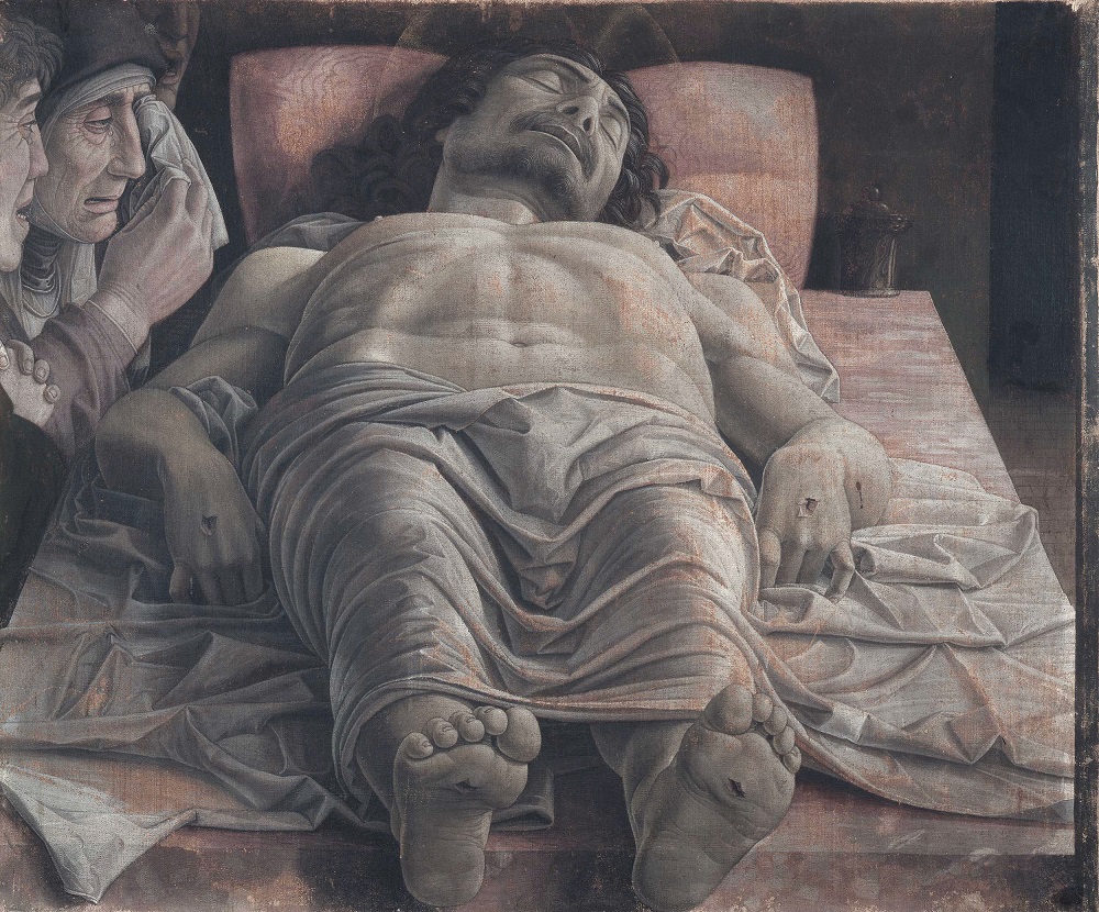 Cristo morto por Mantegna