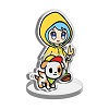 Figura Luce e Santino mascote Jubileu 2025 acrílico Tokidoki