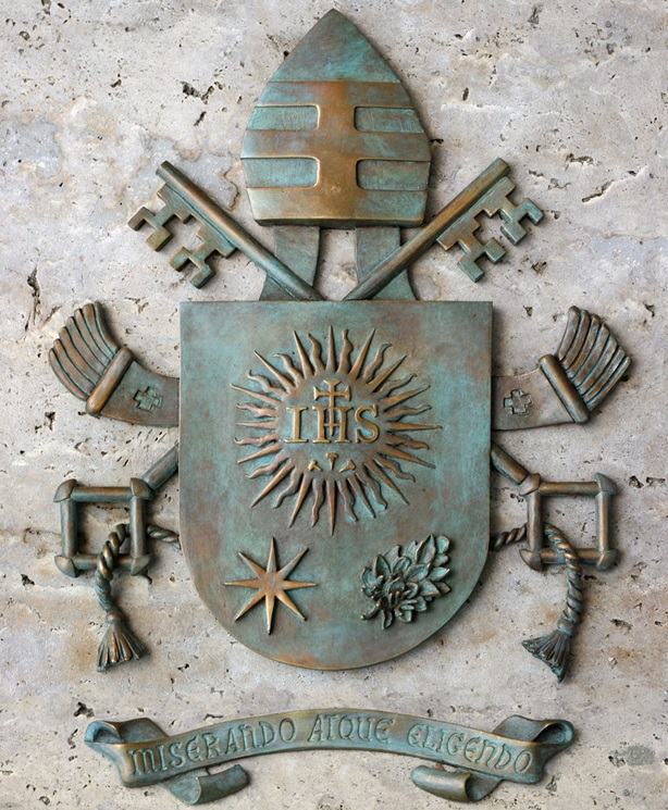 brasao do papa francisco