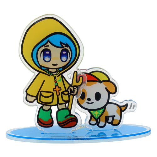 figura luce e santino mascote jubileu 2025