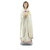 Imagem Maria Rosa Mistica Gesso nacarado 30cm