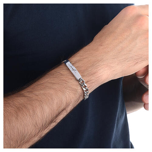 pulseira corrente Jesus