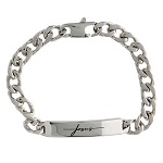 pulseira corrente Jesus