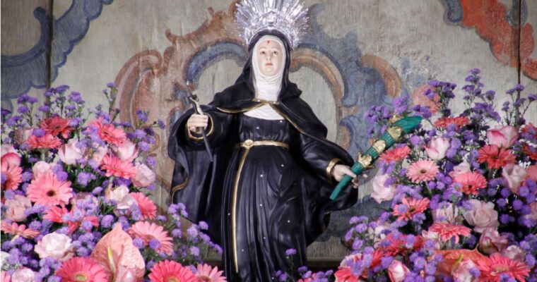 Santa Rita de Cássia, padroeira dos casamentos e das causas impossíveis
