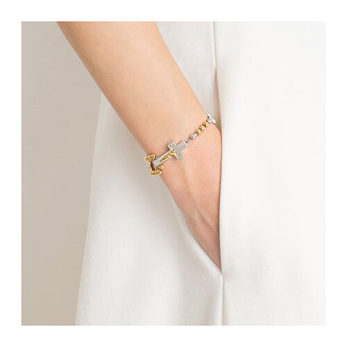 Magnificat Rosalet Ghirelli prata bicolor, rodinada e ouro