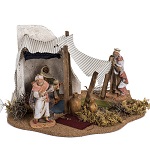 Tente des Rois Mages crèche Noel Fontanini village 12 cm