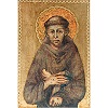 Impressão São Francisco de Assis madeira